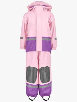 Regntøj|Didriksons Boardman Foret Regnsæt, Tulip Purple Lilla/Lyserød