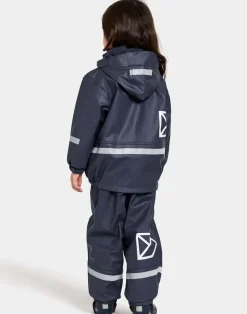 Regntøj|Didriksons Boardman Foret Regnsæt, Navy Blå
