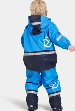 Regntøj|Didriksons Boardman Foret Regnsæt, Sharp Blue Blå