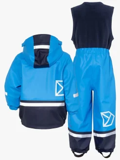 Regntøj|Didriksons Boardman Foret Regnsæt, Sharp Blue Blå