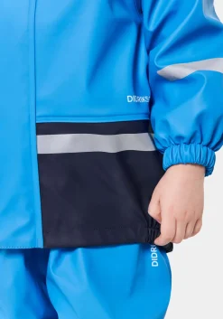 Regntøj|Didriksons Boardman Foret Regnsæt, Sharp Blue Blå