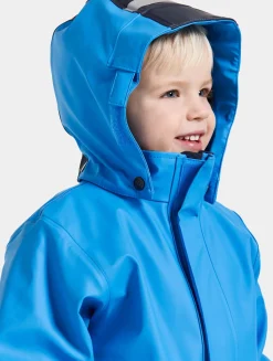 Regntøj|Didriksons Boardman Foret Regnsæt, Sharp Blue Blå