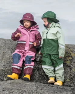 Regntøj|Didriksons Boardman Foret Regnsæt, Heather Pink