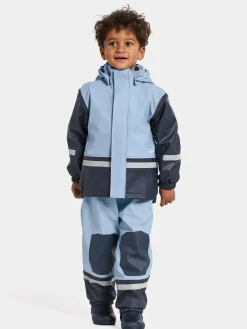 Børn Didriksons Regntøj-Boardman Foret Regnsæt, Cloud Blue