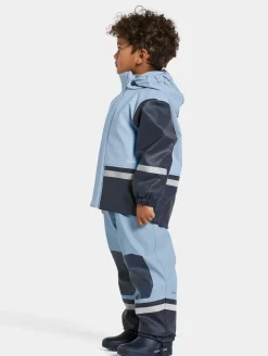 Børn Didriksons Regntøj-Boardman Foret Regnsæt, Cloud Blue