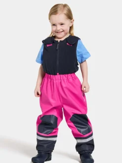 Regntøj|Didriksons Boardman Foret Regnsæt, Plastic Pink Lyserød/Blå