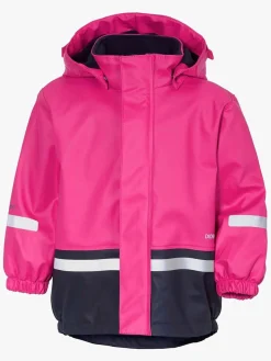 Regntøj|Didriksons Boardman Foret Regnsæt, Plastic Pink Lyserød/Blå