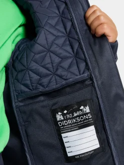 Overtøj|Didriksons Briska Hybridjakke, Navy Blå