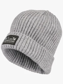 Børn Didriksons Tilbehør|Vintertøj-Bus Hue, Grey Melange