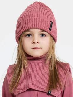 Tilbehør|Vintertøj|Didriksons Bus Hue, Heather Pink