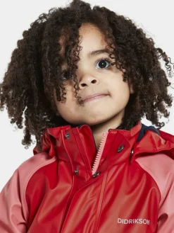 Regntøj|Didriksons Colorado Foret Regndragt, Peach Rose