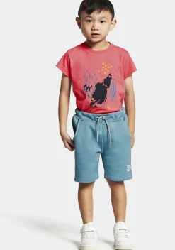 Fleecetøj|Didriksons Corin Powerstretch Shorts, Blue Wash Blå