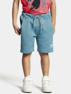 Fleecetøj|Didriksons Corin Powerstretch Shorts, Blue Wash Blå