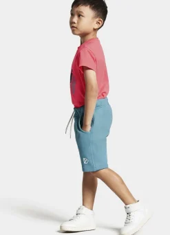 Fleecetøj|Didriksons Corin Powerstretch Shorts, Blue Wash Blå