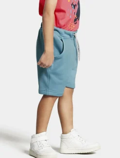 Fleecetøj|Didriksons Corin Powerstretch Shorts, Blue Wash Blå