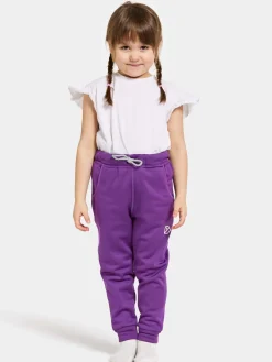 Fleecetøj|Didriksons Corin Powerstretch Bukser, Royal Purple Lilla