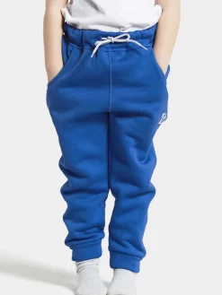 Børn Didriksons Fleecetøj-Corin Powerstretch Bukser, Classic Blue