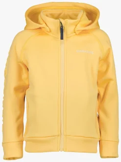 Børn Didriksons Overtøj-Corin Powerstretchjakke, Creamy Yellow