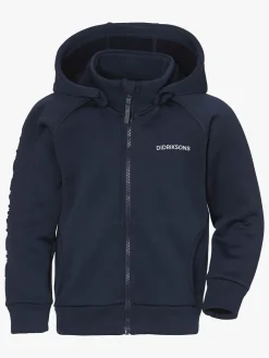 Børn Didriksons Overtøj-Corin Powerstretch Trøje, Navy