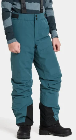 Børn Didriksons Termotøj|Vintertøj-Dacit Overtræksbukser, Star Blue