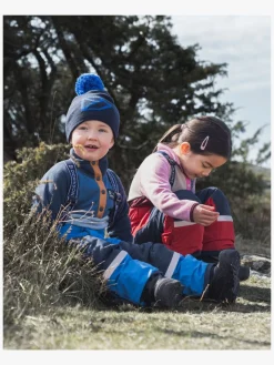 Børn Didriksons Tilbehør|Vintertøj-Dropi Hue, Navy