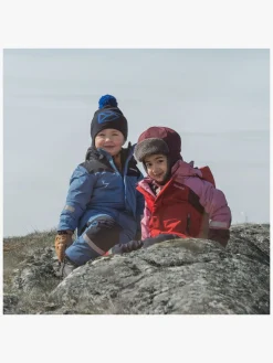 Børn Didriksons Tilbehør|Vintertøj-Dropi Hue, Navy