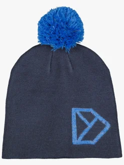 Tilbehør|Vintertøj|Didriksons Dropi Hue, Navy Grå/Blå