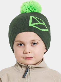 Tilbehør|Vintertøj|Didriksons Dropi Hue, Pine Green