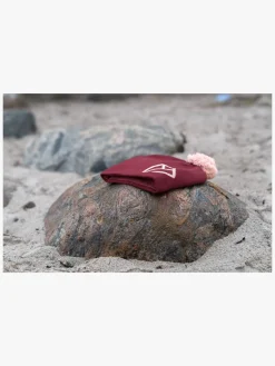 Børn Didriksons Tilbehør|Vintertøj-Dropi Hue, Rusty Wine