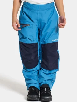 Børn Didriksons Overtøj-Dusk Skalbukser, Flag Blue