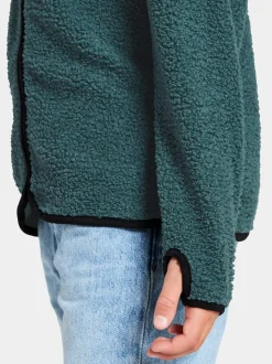 Børn Didriksons Fleecetøj-Exa Fleecetrøje, Star Blue