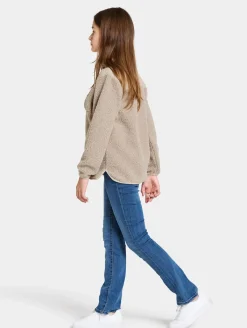 Fleecetøj|Didriksons Exa Fleecetrøje, Beach beige