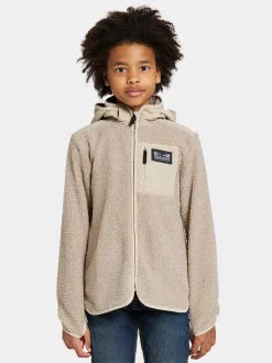 Fleecetøj|Didriksons Exa Fleecetrøje, Beach Beige