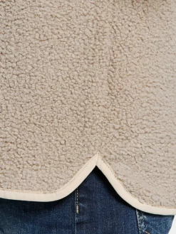 Fleecetøj|Didriksons Exa Fleecetrøje, Beach Beige