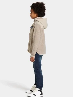 Fleecetøj|Didriksons Exa Fleecetrøje, Beach Beige