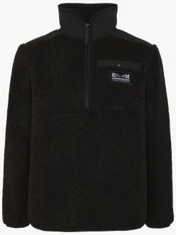 Fleecetøj|Didriksons Exa Fleecetrøje, Sort