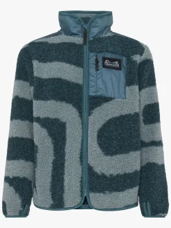 Fleecetøj|Didriksons Exa Fleecetrøje, Path L Blue Blå