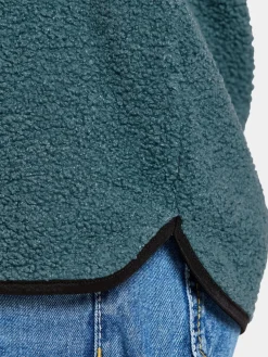 Fleecetøj|Didriksons Exa Fleecetrøje, Star blue Blå