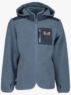 Børn Didriksons Fleecetøj-Exa Fleecetrøje, True Blue