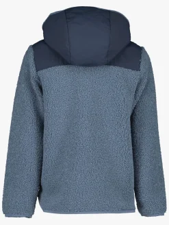 Børn Didriksons Fleecetøj-Exa Fleecetrøje, True Blue