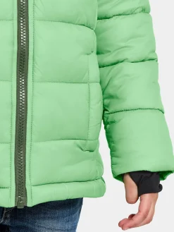 Børn Didriksons Vintertøj-Fox Vinterjakke, Dusty Lime