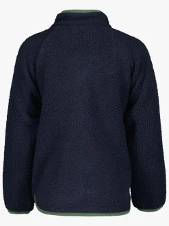 Fleecetøj|Didriksons Gibbs Fleecetrøje, Navy Grøn/Blå