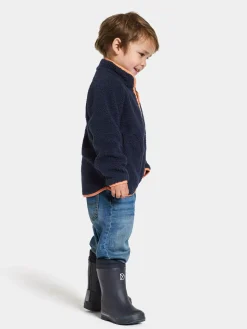 Fleecetøj|Didriksons Gibbs Fleecetrøje, Navy