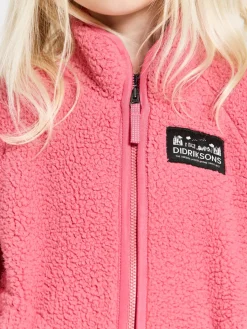 Fleecetøj|Didriksons Gibbs Fleecetrøje, Dusty Azalea