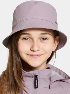 Børn Didriksons Regntøj|Tilbehør-Giga Regnhat, Dusty lilac