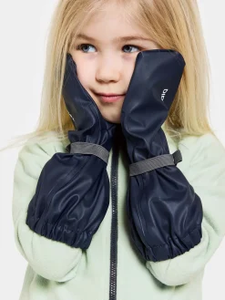 Børn Didriksons Regntøj|Tilbehør-Glove Regnvanter, Navy