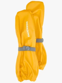 Børn Didriksons Regntøj|Tilbehør-Glove Regnvanter, Oat Yellow