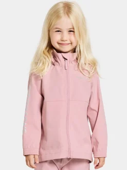 Børn Didriksons Overtøj- Hindbær Vindjakke, Soft Pink