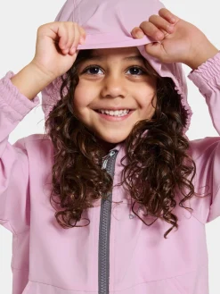 Overtøj|Didriksons  Hindbær Vindjakke, Orchid Pink Lyserød