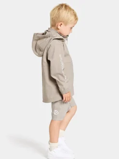 Overtøj|Didriksons  Hindbær Vindjakke, Beach Beige